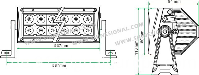 Auto Parts LED Lightings (DB3-40 120W)